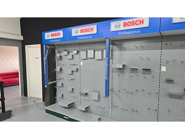 Gereedschapstelling bosch professional, gereedschapstelling, blauw grijs - afbeelding 8 van  13