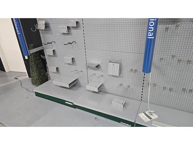 Gereedschapstelling bosch professional, gereedschapstelling, blauw grijs - afbeelding 9 van  13