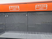 Gereedschapstelling / magazijnstelling bahco, showstelling, grijs oranje - afbeelding 4 van  13