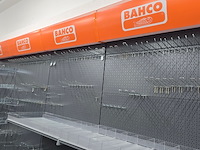 Gereedschapstelling / magazijnstelling bahco, showstelling, grijs oranje - afbeelding 10 van  13