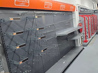 Gereedschapstelling / magazijnstelling bahco, showstelling, grijs oranje - afbeelding 13 van  13