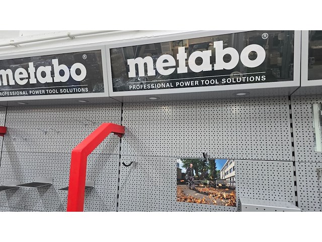 Gereedschapstelling metabo, gereedschapstelling, groen grijs rood - afbeelding 2 van  18