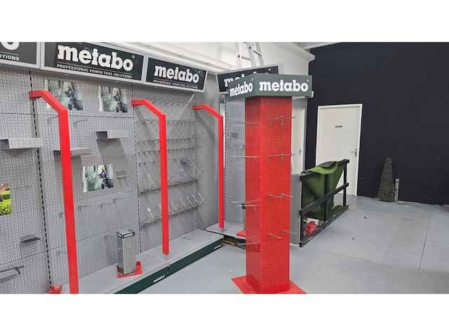 Gereedschapstelling metabo, gereedschapstelling, groen grijs rood - afbeelding 4 van  18