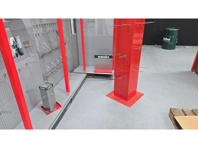 Gereedschapstelling metabo, gereedschapstelling, groen grijs rood - afbeelding 6 van  18