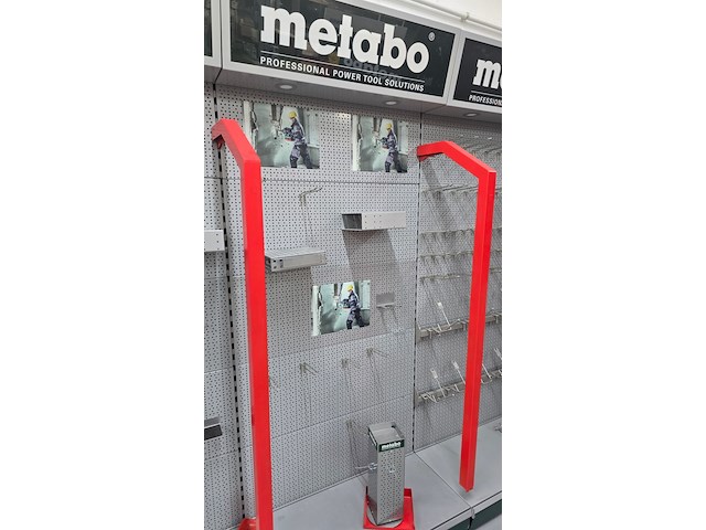 Gereedschapstelling metabo, gereedschapstelling, groen grijs rood - afbeelding 9 van  18