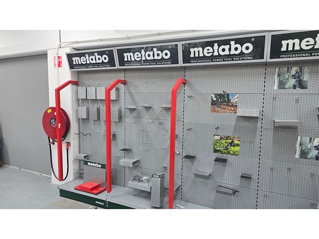 Gereedschapstelling metabo, gereedschapstelling, groen grijs rood - afbeelding 1 van  18