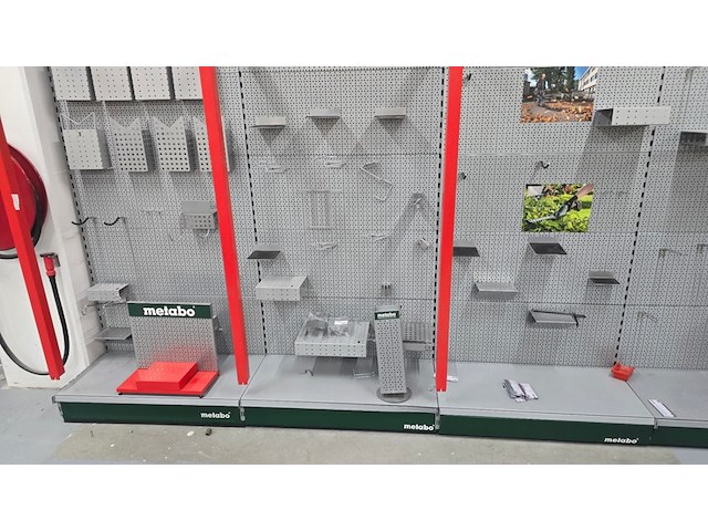 Gereedschapstelling metabo, gereedschapstelling, groen grijs rood - afbeelding 11 van  18