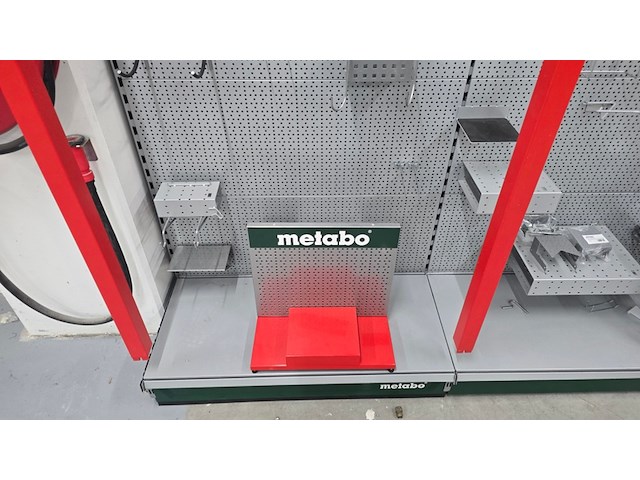 Gereedschapstelling metabo, gereedschapstelling, groen grijs rood - afbeelding 16 van  18