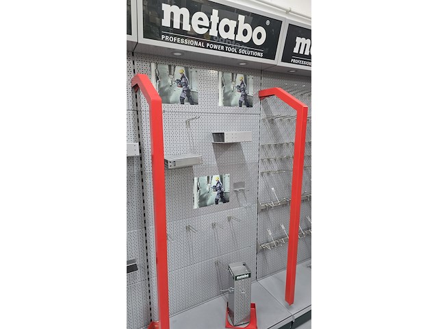 Gereedschapstelling, metabo, groen grijs rood - afbeelding 9 van  18