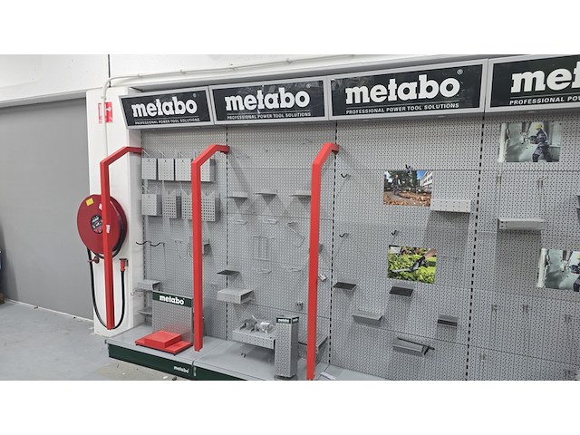 Gereedschapstelling, metabo, groen grijs rood - afbeelding 1 van  18
