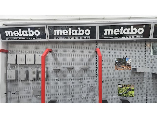 Gereedschapstelling, metabo, groen grijs rood - afbeelding 12 van  18