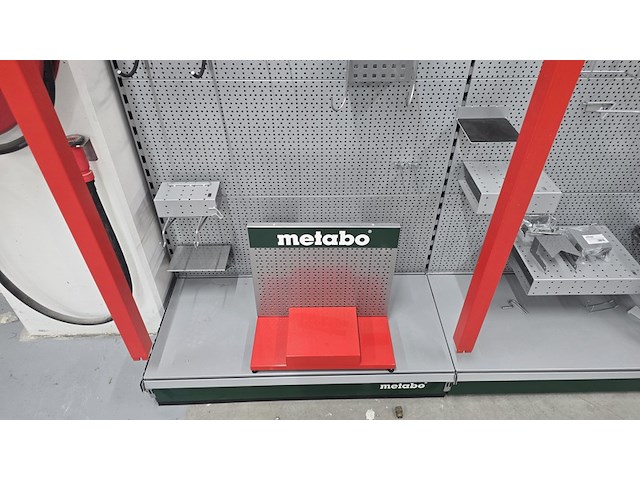 Gereedschapstelling, metabo, groen grijs rood - afbeelding 16 van  18