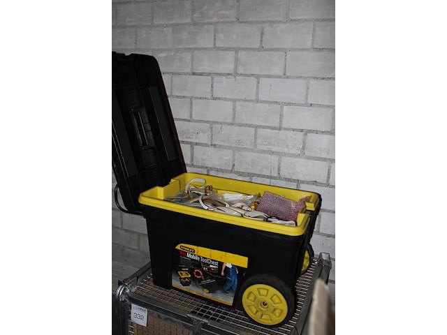 Gereedschapstrolley stanley mobile toolchest. 1 afsluitklem ontbreekt. - afbeelding 2 van  2