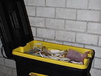 Gereedschapstrolley stanley mobile toolchest. 1 afsluitklem ontbreekt. - afbeelding 2 van  2