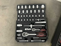 Gereedschapstrolley zwart 186 pcs gereedschap - afbeelding 5 van  10