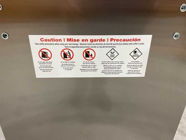 Gereedschapswagen - 55” rvs - htc5510w1 - afbeelding 43 van  46