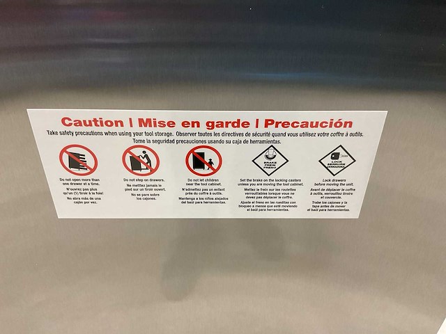 Gereedschapswagen - 55” rvs - htc5510w1 - afbeelding 21 van  41