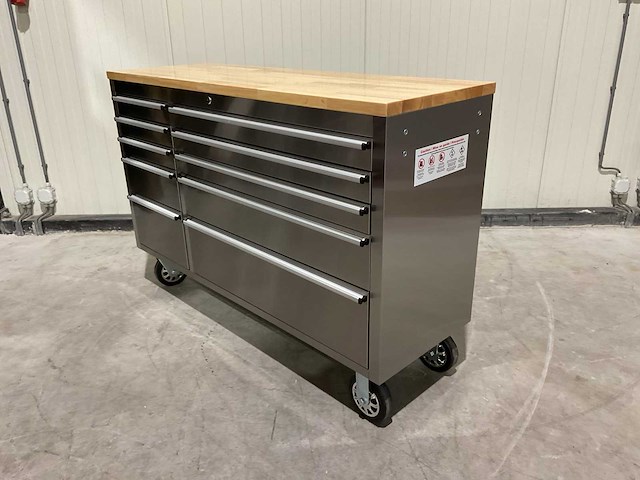 Gereedschapswagen - 55” rvs - htc5510w1 - afbeelding 2 van  40