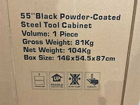 Gereedschapswagen - 55” zwart - htc5510w - afbeelding 32 van  34