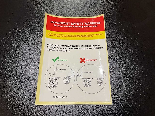 Gereedschapswagen - 55” zwart - htc5510w - afbeelding 6 van  50