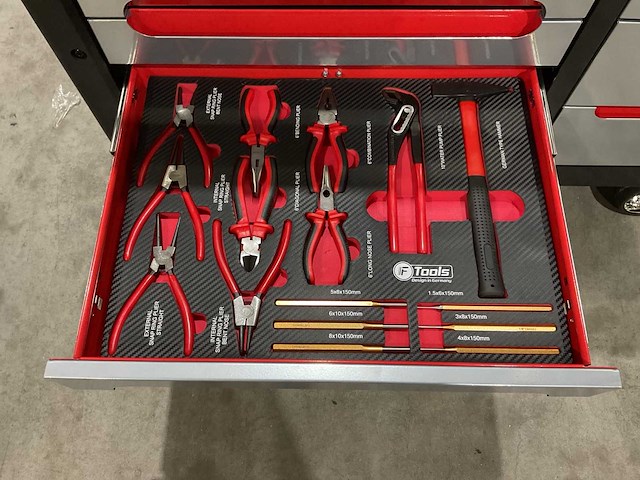 Gereedschapswagen - ftools - tool trolley - afbeelding 6 van  26