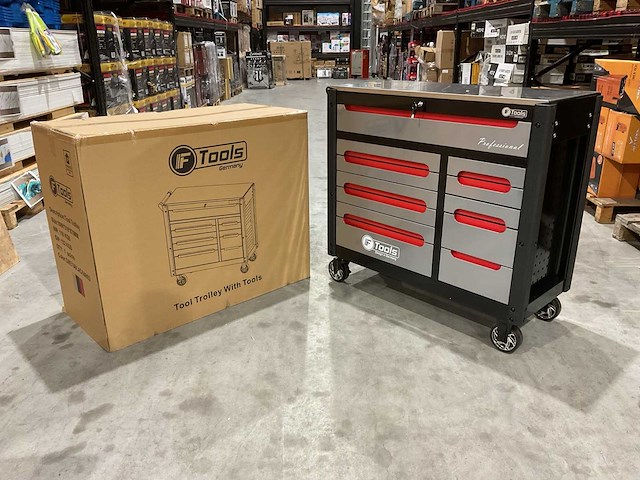 Gereedschapswagen - ftools - tool trolley - afbeelding 1 van  15