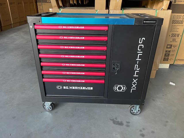 Gereedschapswagen - inclusief gereedschap - sg werkzeuge sg14-24 xxl - afbeelding 24 van  24