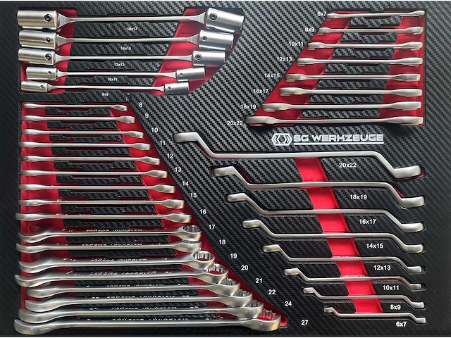 Gereedschapswagen - inclusief gereedschap - sg werkzeuge sg14-24 xxl - afbeelding 13 van  23