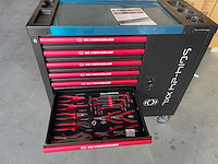 Gereedschapswagen - inclusief gereedschap - sg werkzeuge sg14-24 xxl - afbeelding 4 van  24