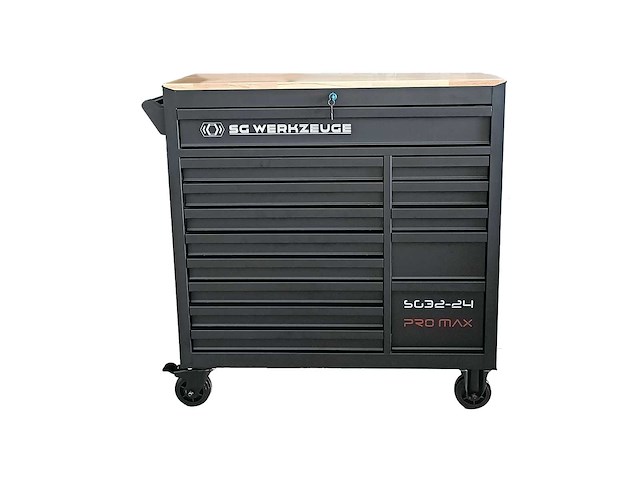 Gereedschapswagen - inclusief gereedschap - sg werkzeuge sg32-24 - afbeelding 14 van  18