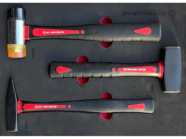 Gereedschapswagen - inclusief gereedschap - sg werkzeuge sg32-24 - afbeelding 6 van  18