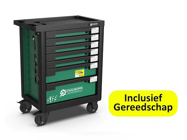 Gereedschapswagen - inclusief gereedschap - stahlgruppe sg9 - afbeelding 1 van  17
