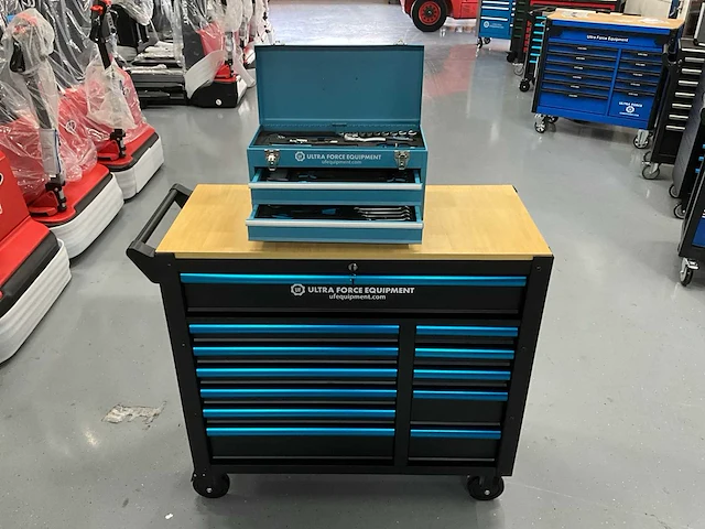 Gereedschapswagen 12 laden 463 pcs en kist 92 pcs - 2026 - ultra force equipment - afbeelding 24 van  29