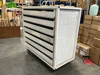 Gereedschapswagen 158x81xh152,5cm