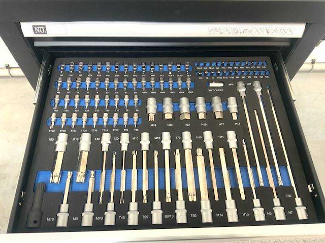 Gereedschapswagen 250-delig 7 laden - afbeelding 4 van  5