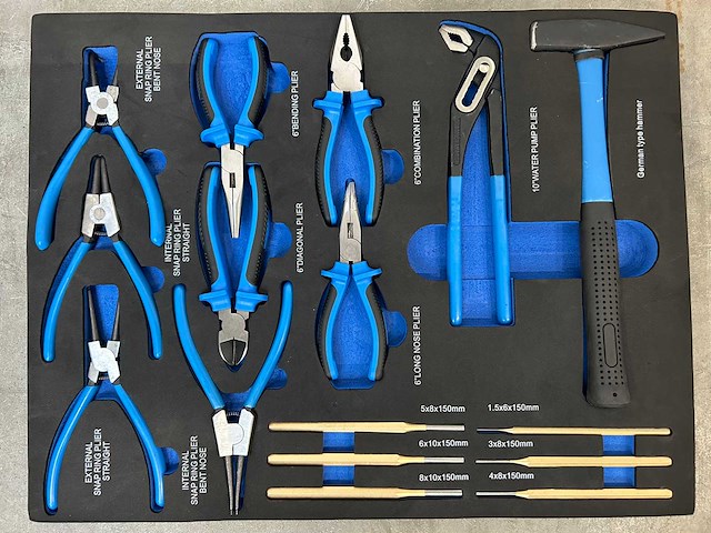 Gereedschapswagen 250-delig - afbeelding 10 van  10