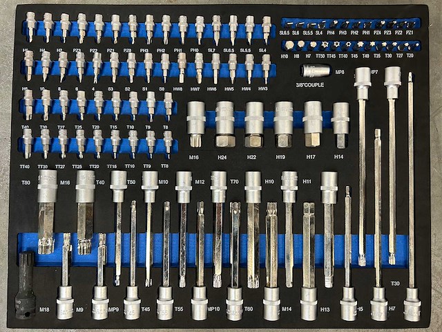 Gereedschapswagen 250-delig - afbeelding 5 van  7