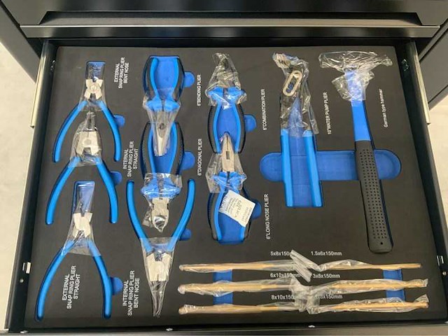 Gereedschapswagen 250-delig - afbeelding 12 van  19
