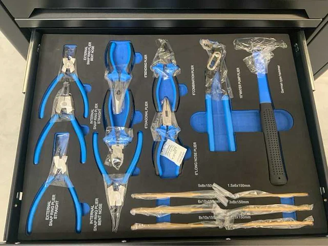 Gereedschapswagen 250-delig - afbeelding 14 van  19