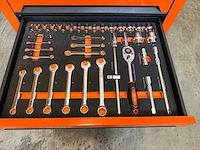 Gereedschapswagen 3 laden gevuld 174 delig - afbeelding 5 van  6