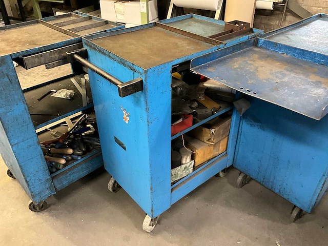 Gereedschapswagen (3x) - afbeelding 3 van  7