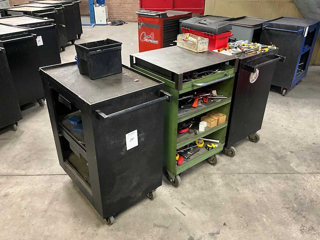 Gereedschapswagen (3x) - afbeelding 2 van  8