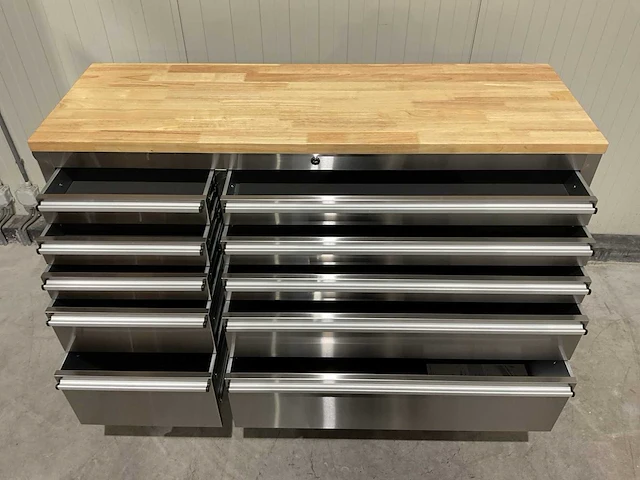 Gereedschapswagen 55” rvs htc5510w1 - afbeelding 16 van  54