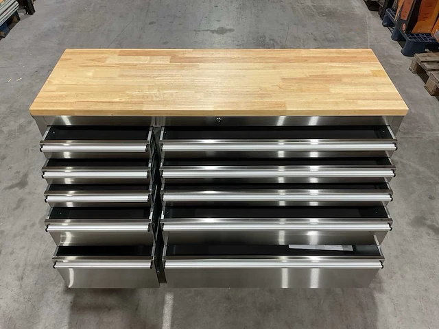 Gereedschapswagen 55” rvs htc5510w1 - afbeelding 40 van  54