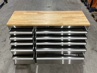 Gereedschapswagen 55” rvs htc5510w1 - afbeelding 40 van  54