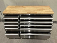Gereedschapswagen 55” rvs htc5510w1 - afbeelding 13 van  50