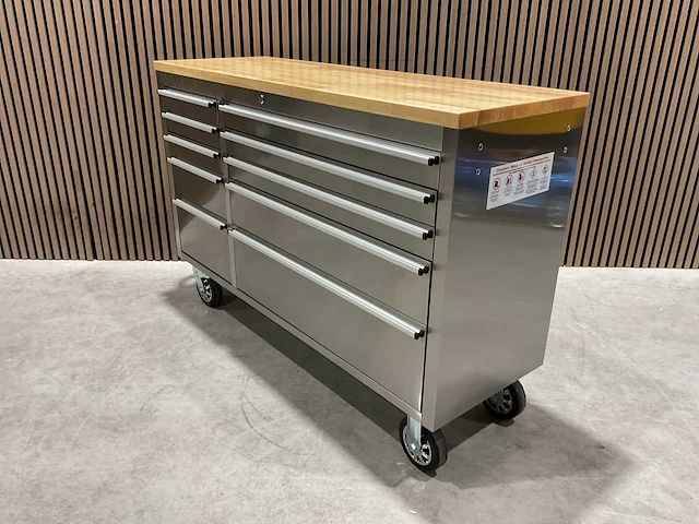 Gereedschapswagen 55” rvs htc5510w1 - afbeelding 23 van  50