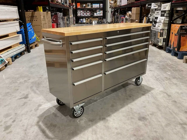 Gereedschapswagen 55” rvs htc5510w1 - afbeelding 37 van  50