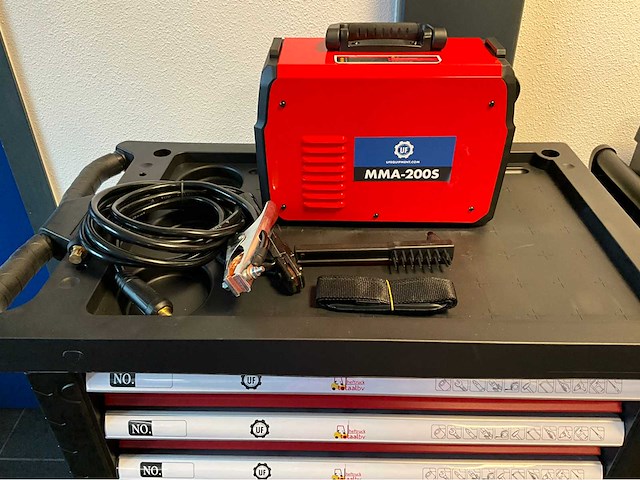 Gereedschapswagen 7 laden en mig welding machine - ultra force equipment - afbeelding 15 van  28