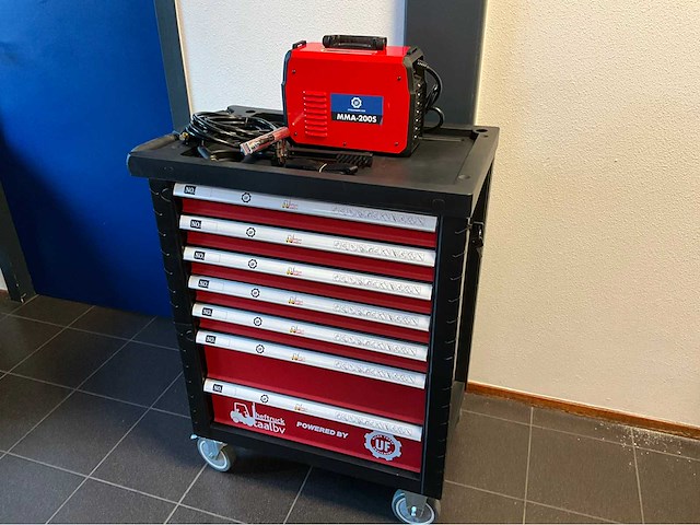 Gereedschapswagen 7 laden en mig welding machine - ultra force equipment - afbeelding 12 van  28